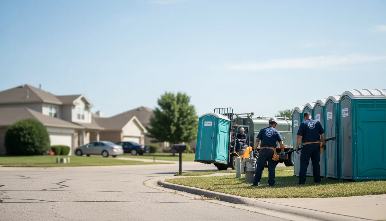 Porta Potty Rental in Rockwall, TX near me